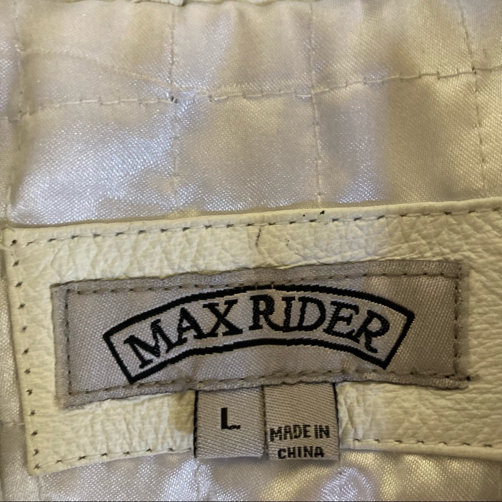 White leather jacket - Picture 2 of 4
